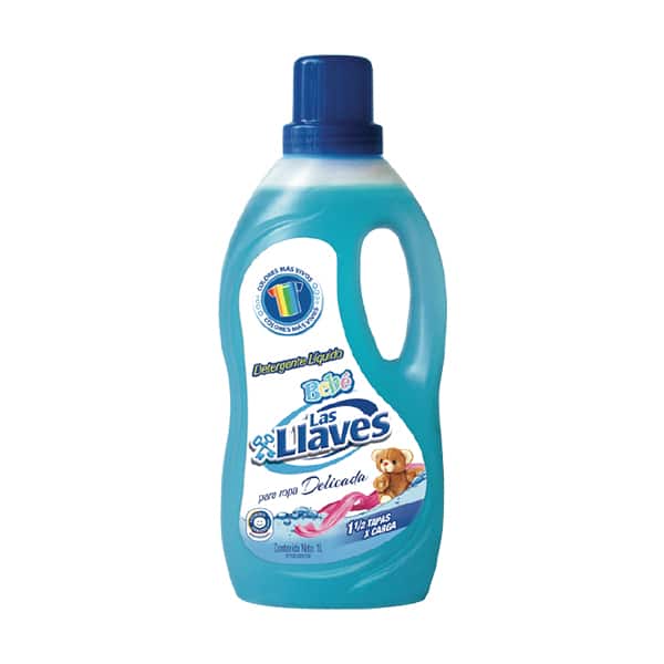 LAS LLAVES DET LIQ BEBE 1Lx12UN