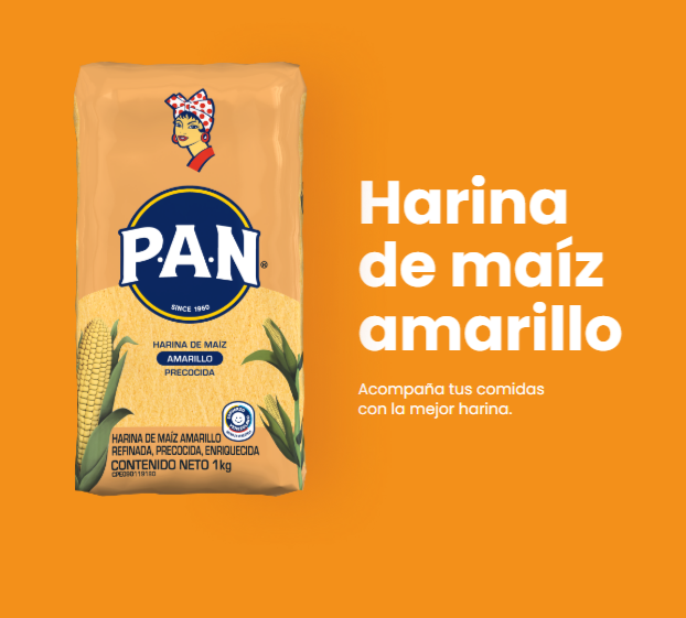 PAN HARINA MAIZ AMARILLA 1KGx20UN BOPP