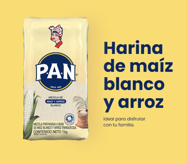 PAN MEZCLA MAIZ BLANCO Y ARROZ 1KGx20UN