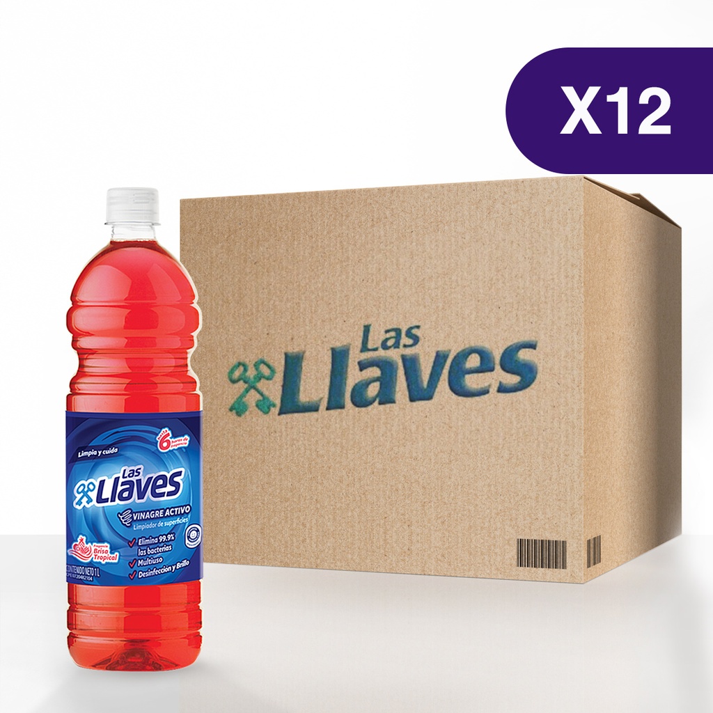 LAS LLAVES LIMP. BRISA TROPIC 500CCx24UN