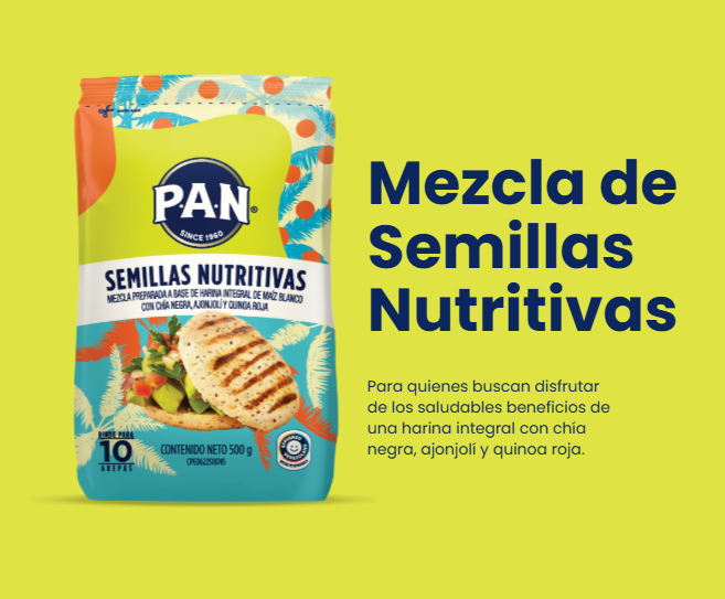 PAN SEMILLAS NUTRITIVAS 500Gx12UN