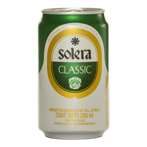 SOLERA CLASIC LAT 250MLx24UN