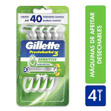 GILLETTE SENSITIVE COMFORTGEL BLISTER/4