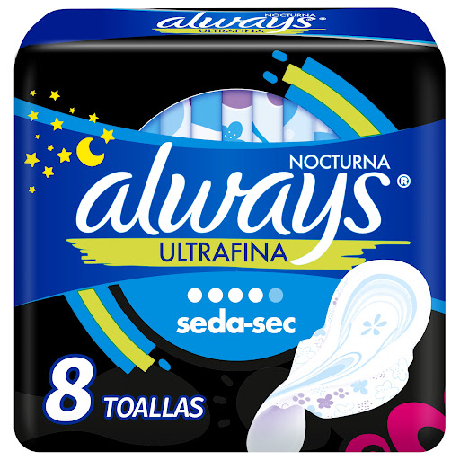 ALWAYS TOALLAS ULTRA SECA NOCHE 45GX24UN