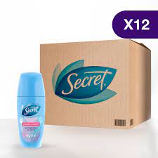 SECRET DESODORANTE ROLL-ON X12UND