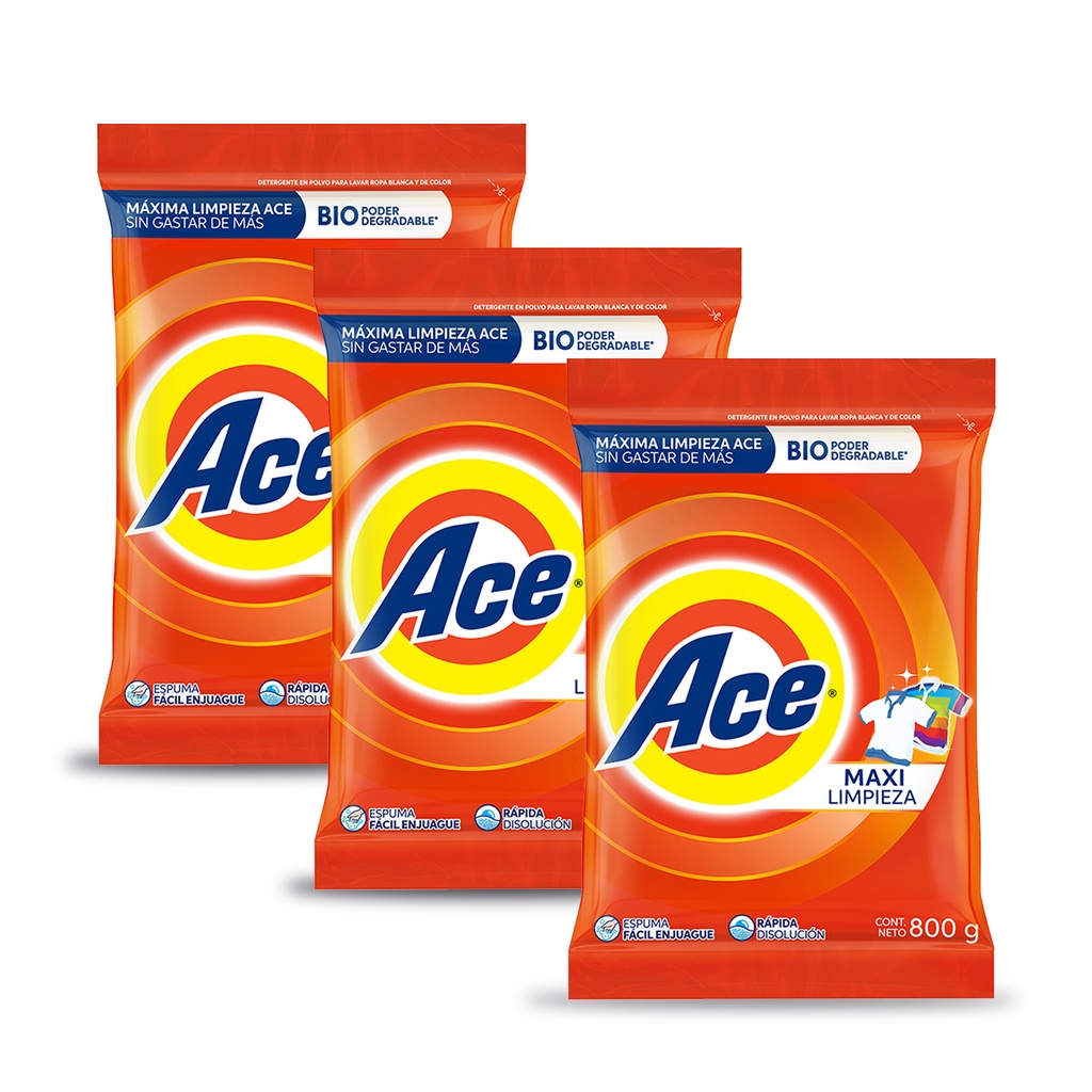ACE DETERGENTE REG 800GX20UN