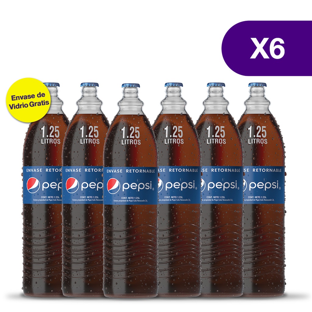 PEPSI RET 1,25Lx6UN