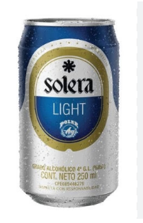 SOLERA LIGHT LAT 250MLx24UN