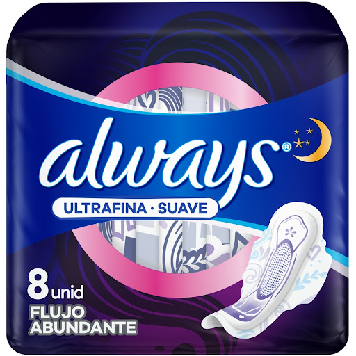 ALWAYS TOALLAS ULTRA SUAVE NOCHE 43GX24UN