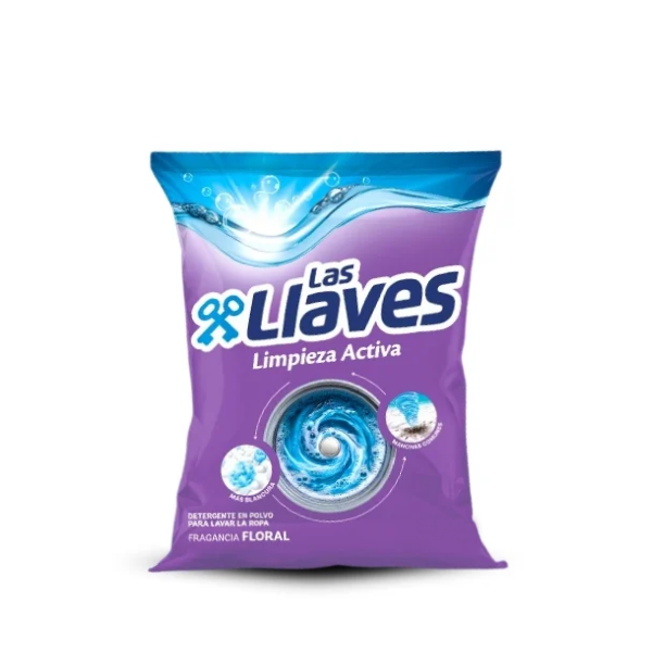 LAS LLAVES DET. L.ACTIVA FLORAL 400X16UN