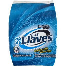 LAS LLAVES DETERGENTE FLORAL 900GX10UN