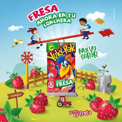 YUKY-PAK FRESA LD 250MLx24UN