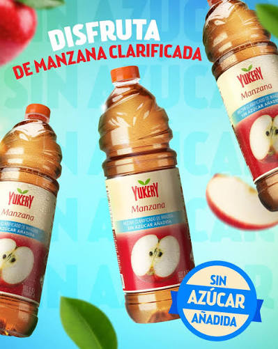 YUKERY MANZANA CLARIF. S/A PET 1,5Lx6UN