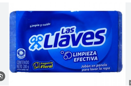 [L376] LAS LLAVES JABON TRAD. FLORAL 200Gx44UN