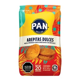 [H196] PAN AREPITAS DULCE 500Gx12UN