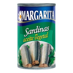 [D384] MARGARITA SARDINA ACEITE 170Gx20UN
