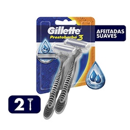 [80685924] GILLETTE EXTRA SUAVE BLISTER/2