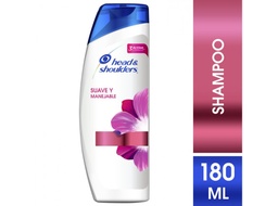 [80724230] HS SHAMPOO 2en1 SUAVE Y MANEJABLE 180ml