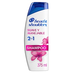 [80724232] HS SHAMPOO 2en1 SUAVE Y MANEJABLE 375ml