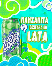 [80648] GOLDEN MANZANA LATA 355MLx24UN