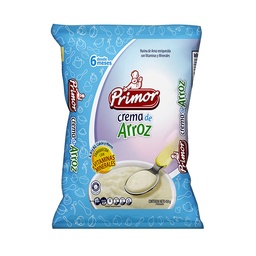 [H381] PRIMOR CREMA ARROZ BOLSA ENRIQ 450Gx16UN