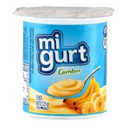 [Y069] YOGURT SABOR CAMBUR MIGURT 125GX24UND