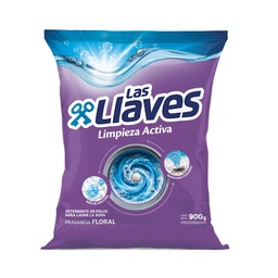 [L418] LAS LLAVES DET. L.ACTIVA FLORAL 900Gx10UN